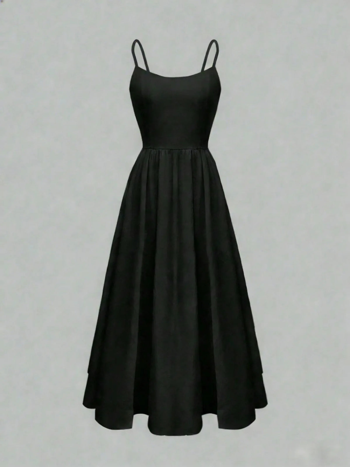 2026 New Summer Women's Dress Solid Color Strap Sexy Retro Bohemian Style Loose Fashion Comfortable Simple Versatile Home Dress