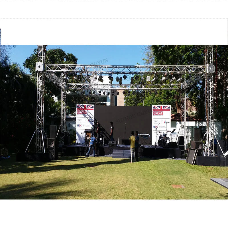 1.22*1.22m or 1.22*2.44m Easy Asseble Stage for Concert Event Stage for Outdoor Performance Stage Platform