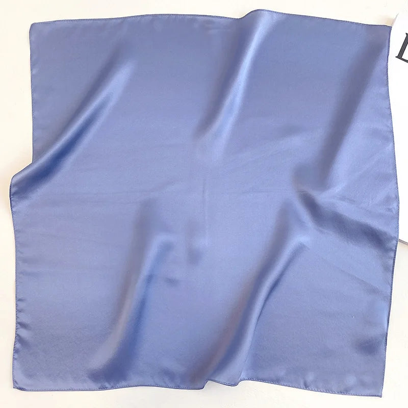 Nature Silk Neck Scarves Lady Foulard Lovely Strawberry Print 100% Real Silk Square Scarf for Women Bag Ribbon Hairband Kerchief