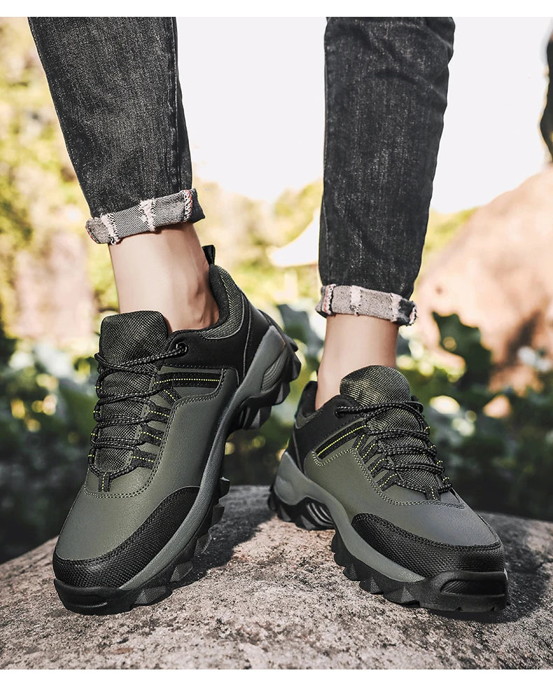 Men Shoes Winter Men Casual Shoes PU Waterproof Comfortable Masculino Outdoor Walking Sneakers Size 39-46 Shoes Male