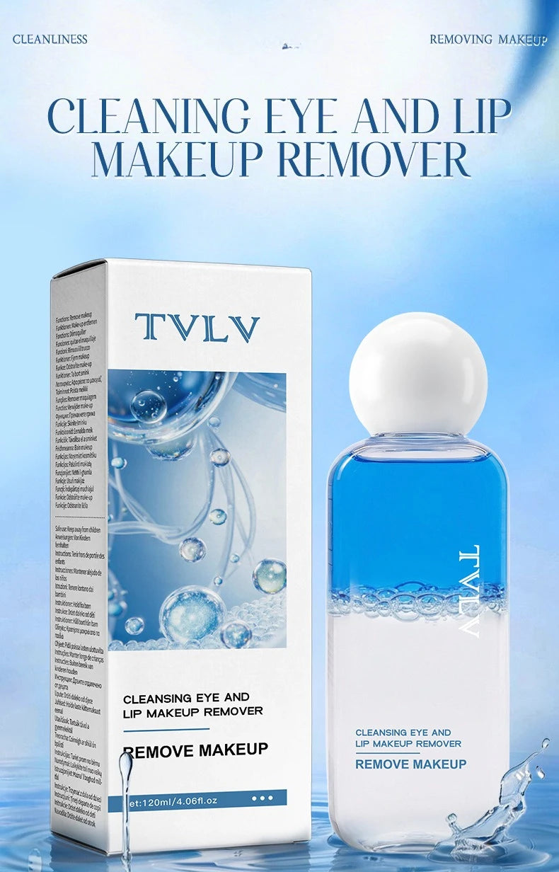 TVLV Gentle Makeup Remover, Refreshing and Gentle in Its Removal, Without Causing Tension, Effectively Cleansing The Makeup.