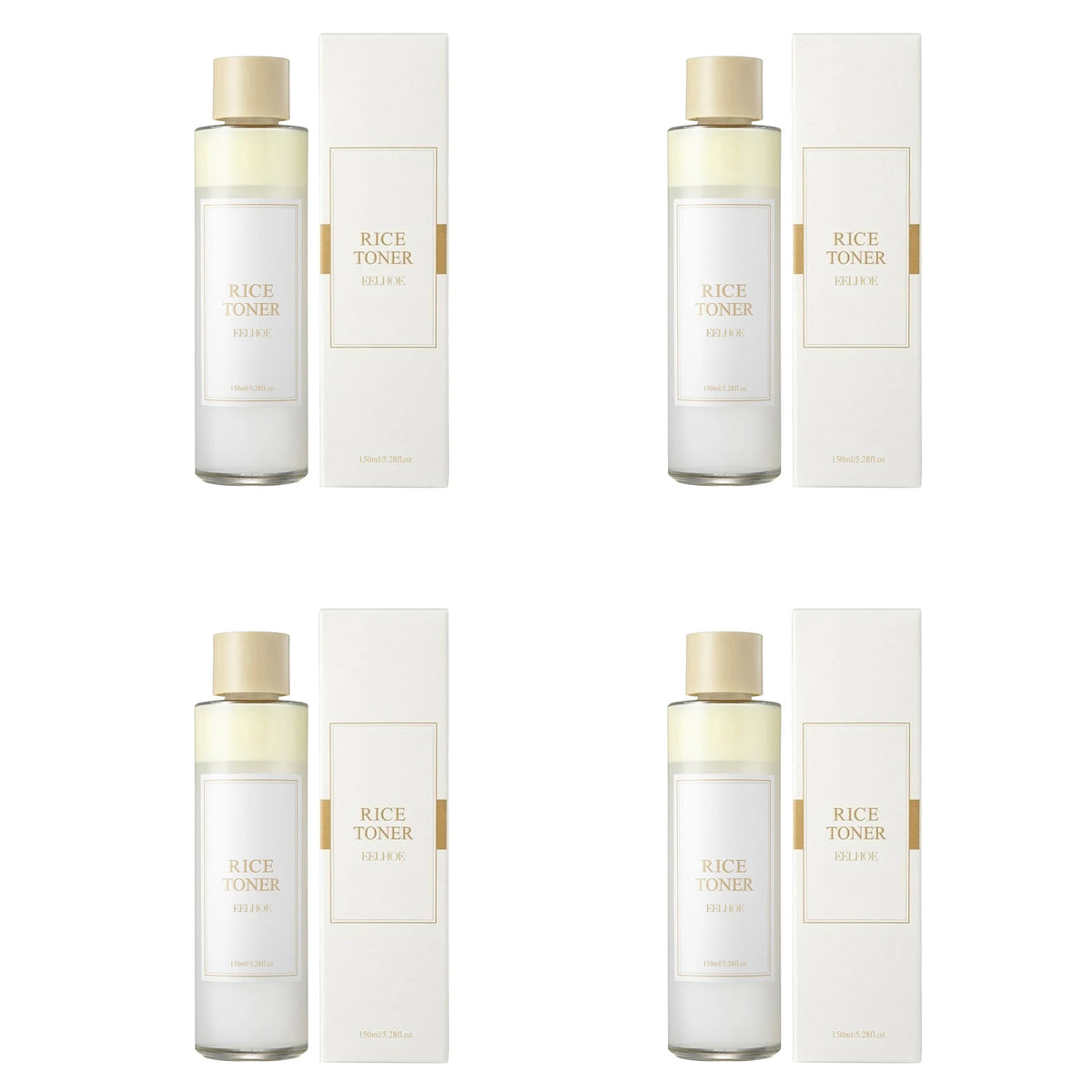 Rice Water Face Toner Essence Deep Moisturizing Repairing Skin Barrier Shrink Pore Brightening Anti Aging Nourishing Toner 150ml