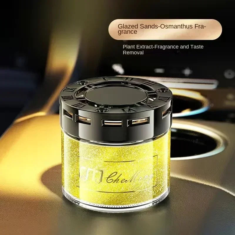 Car Aromatherapy Balm Odor-Removing Fragrance For Cars Long-Lasting High-End Light Fragrance In-Car Solid Perfume Car Ornaments
