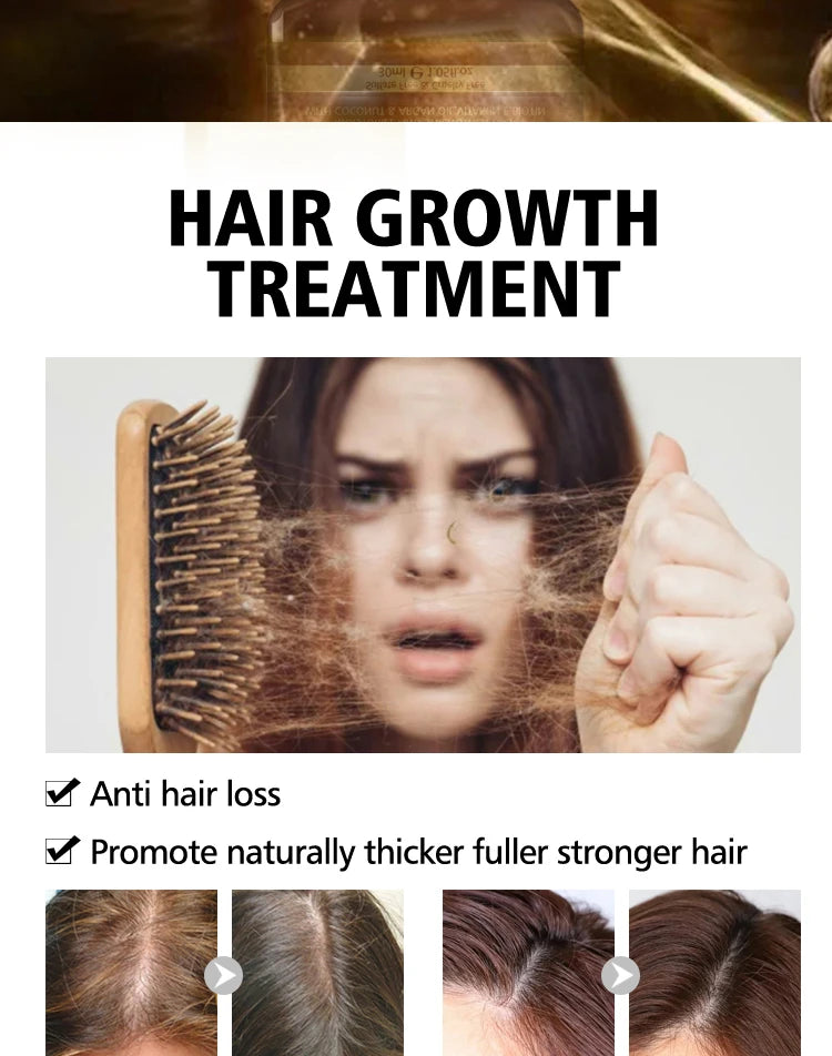 PURC Biotin Hair Shampoo Conditioner for Men Women Scalp Cleaning Hair Root Nourish Oil Smoothing Hair Mask Care Products Set