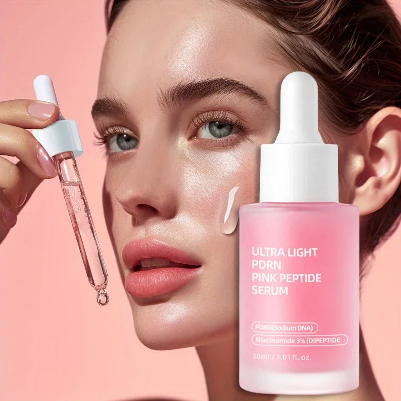 Pdrn Pink Peptide Serum Nad+ Collagen Firming Facial Essence Niacinamide Hydrating Serum Improve Elasticity Nourishing Face Care
