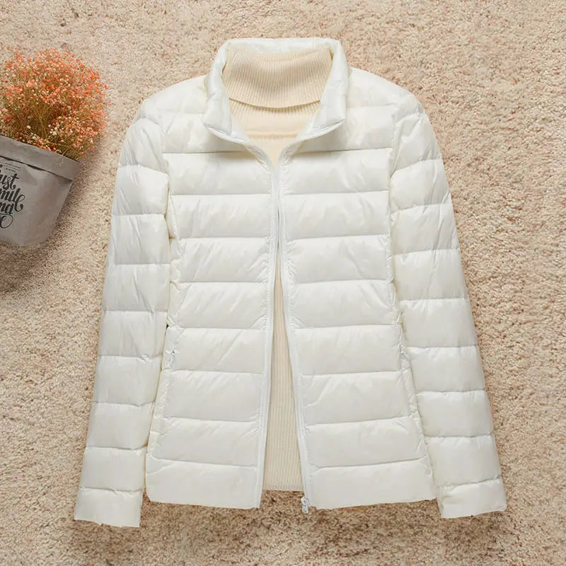 Down Jacket Women Coat Autumn Winter 2022 Spring Jackets for Warm Quilted Parka Ladies and Light 2021 Female Ultralight Hooded