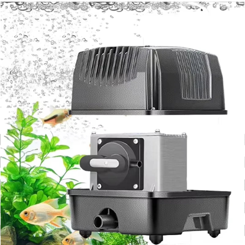 30L 54L 80L 160L Aquaculture Ultra Silent Aquarium Air Pump High Output Fish Tank Oxygen Aerator Pump