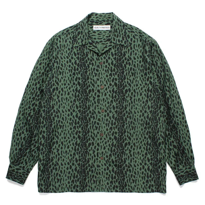 Classic WACKO MARIA Checkered Plaid Shirt Men Women Best Quality Hawaiian Tops Oversized Long Sleeved Shirts Light Purple Gray