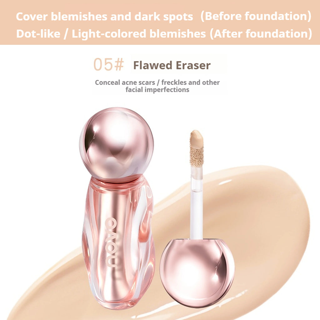 NOVO Concealer for Contouring and Brightening Facial Brightening Concealer for Acne Scars and Dark Circles