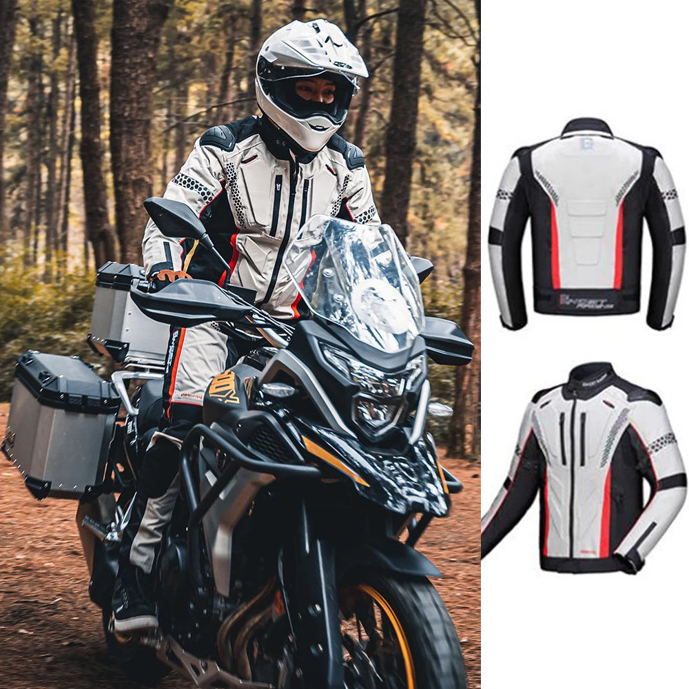 Waterproof Motorcycle Jacket Men Blouson Moto Autumn Winter Cold-proof Motocross Motorbike Riding Clothing Motorcycle Equipment