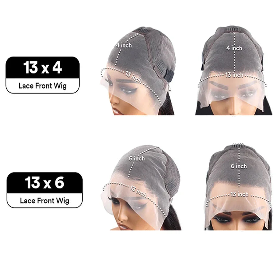 250 Density 30 40 Inch 613 Honey Blonde 13x4 Lace Front Human Hair Wigs Bone Straight 13x6 HD 13x6 Lace Frontal Human Hair