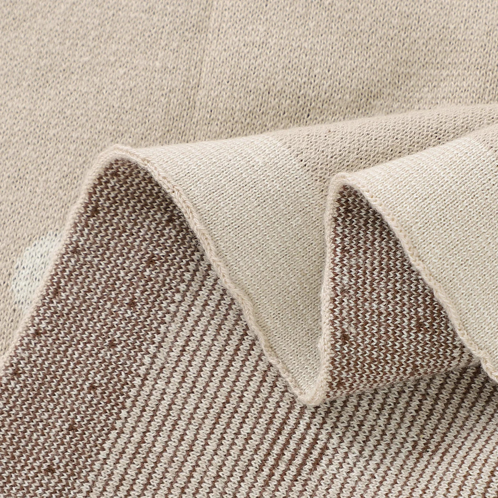 Baby Blanket 100%Cotton Knitted Infant Girl Boy Bedding Quilt 100*80CM Newborn Stroller Swaddling Fashion Cute Sheep Plaids Warm