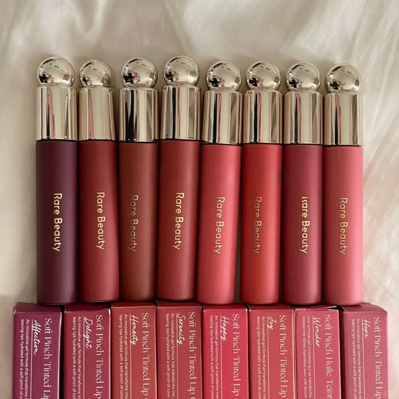 Rare Beauty Soft Pinch Liquid Blush Cream Lasting Lightweight Waterproof Makeup Moisturize Lip Gloss Happy Hope Encourage Bliss