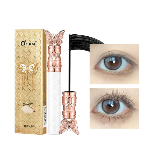 Ocheal Black Mascara Lengthens Eyelashes Extra Volume Long Lasting Waterproof Natural Quick Drying Lashes Female Makeup