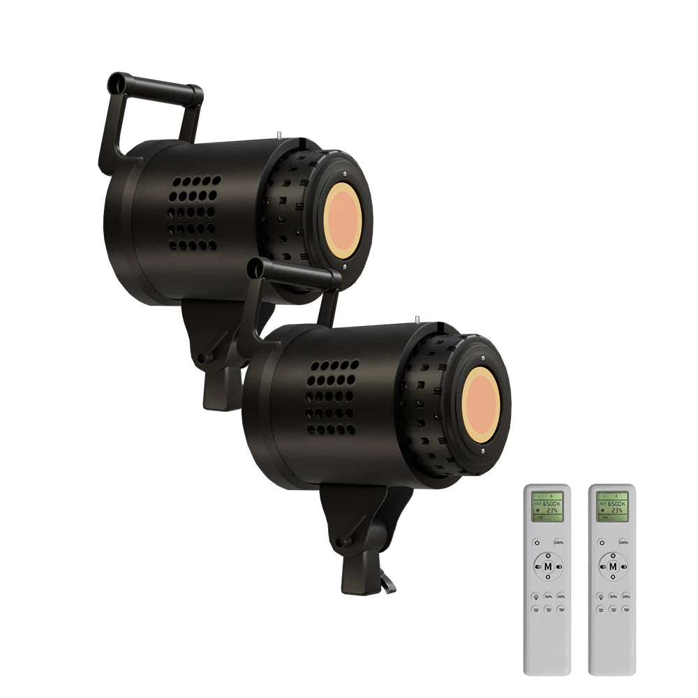 SH Bowens 135W Photography COB Video Light  Dimmable 3000-6500K For Softbox Lighting Portrait Flash Studio Video Live Streaming