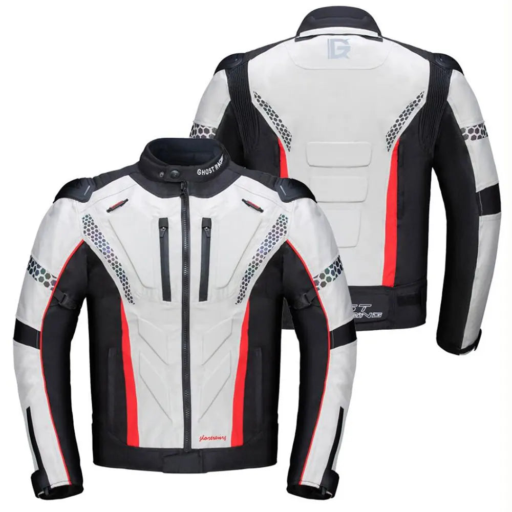 Waterproof Motorcycle Jacket Men Blouson Moto Autumn Winter Cold-proof Motocross Motorbike Riding Clothing Motorcycle Equipment