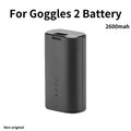 For FPV Goggles 2 Battery Flight Glasses V2 High Capacity of 2600mAh And a Long Stable and Reliable Range Accessories Brand New