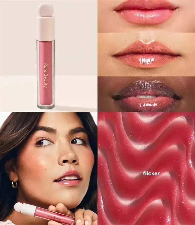 Rare Beauty Multicolored Lipstick Liquid Blush Smoothly Long Lasting Plump Makeup Hope Love Virtue Happy Wonder Worth Cosmetic