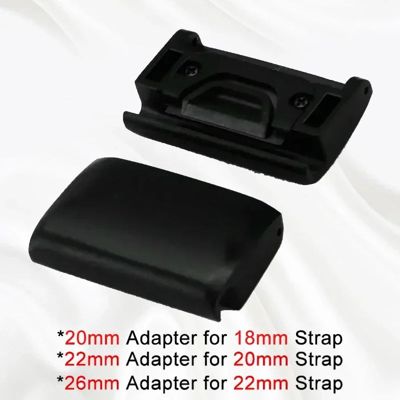 26 22 20mm Quick Fit Metal Adapter For Garmin Fenix 5s/5/5X/5XPlus/6s/6/6X Pro/7/7x/Forerunner945 Watch Easyfit Buckle Connector