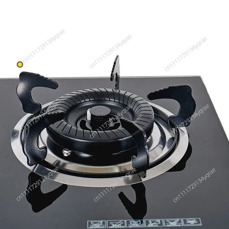 Kitchen Appliances Built-in Stove Tempered Glass Table 3 Burner Gas Stove
