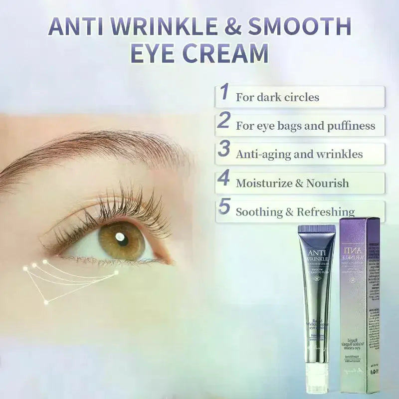 Eye Care Cream with 360° Roller Applicator