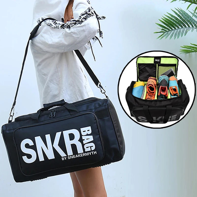 Fitness Bag, Men's And Women's Sports Bag, Basketball, Football, Swimming Training Bag, Luggage Bag, Large Capacity Travel Bag