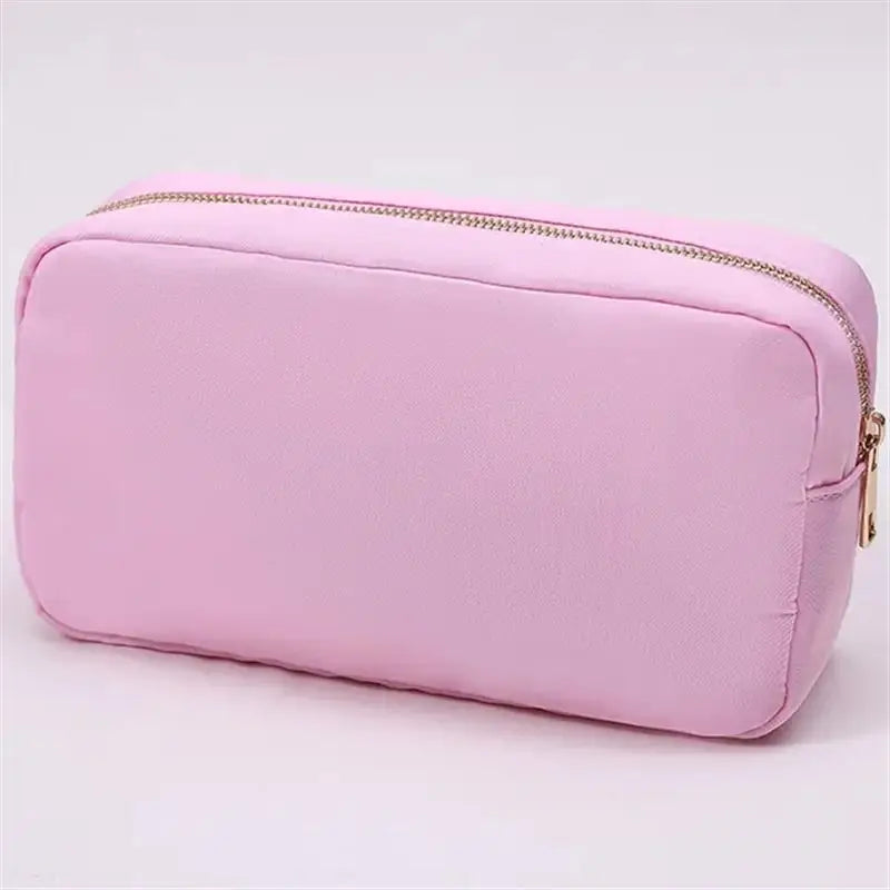S /M/L/XL 17 Color Nylon Pouch Makeup Cosmetic Bag Zipper Toiletries Organizer Bag For Women Girls Travel Gift Makeup Pouch