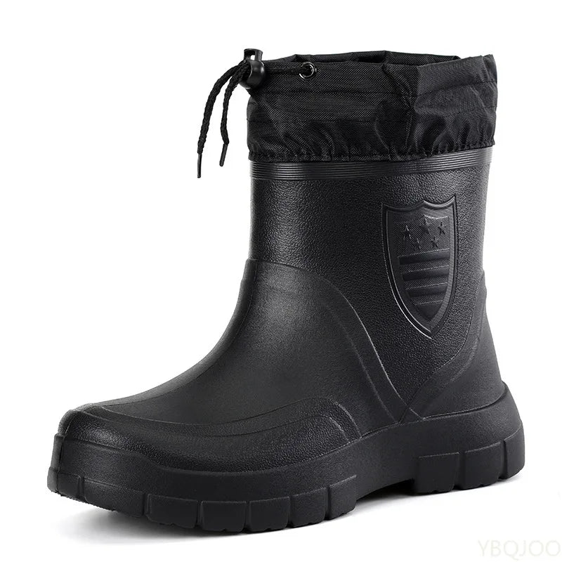 Winter Warm Unisex Ankle Boots Men's Outdoor Waterproof Snow Boots Men Plus Size shoes Thick Sole Non-slip boot Zapatos Homme
