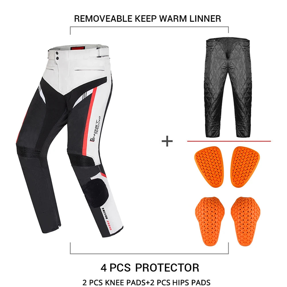Motocross Jacket Cold-proof Waterproof Motorcycle Jacket Men Chaqueta Moto Protective Gear Motorbike Riding Jacket fit 4 Seasons
