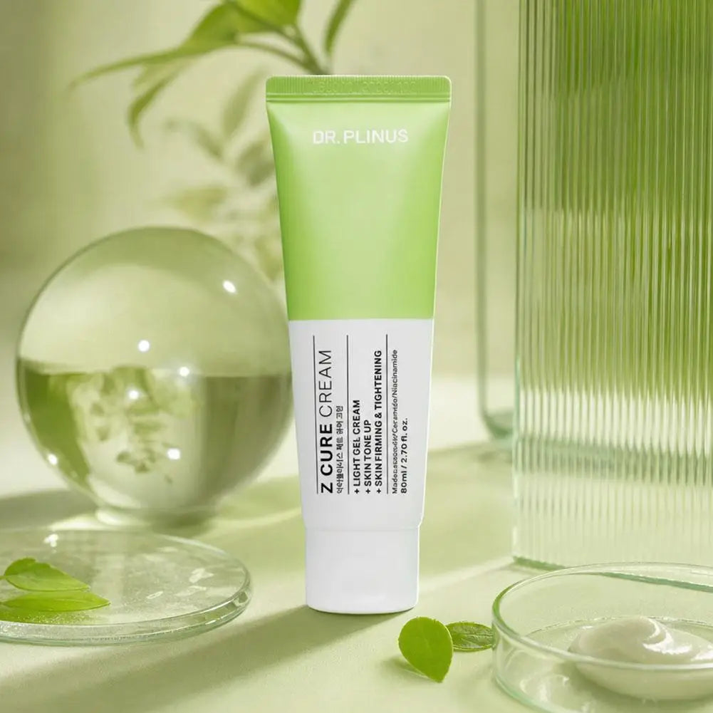 DR.PLINUS Z Acne Cleanser + Micro Foam Korean Z Cure Cream + Light Gel Cream Green Tea Extract Brand Cleanser Smooth Face Cream