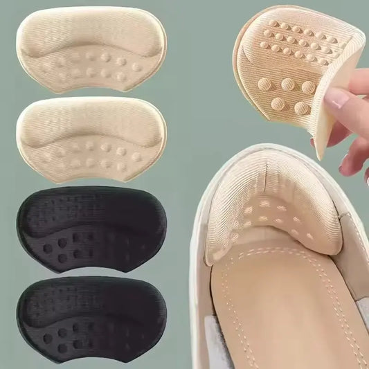 2/4PCS Soft Heel Grips for High Heels Anti-Chafing Cushion Pads Pain Relief Comfortable Shoe Inserts Heel Protectors