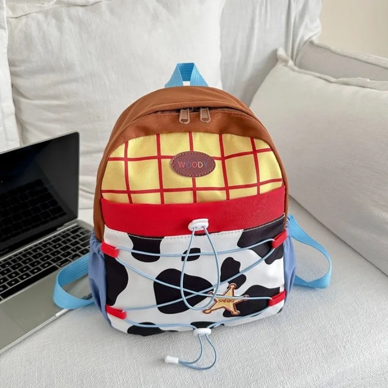 Cartoon Fashionable and Casual Women's Backpack Cute Cow Print Backpack Soft and Durable Fabric Backpack Suitable for Daily Use