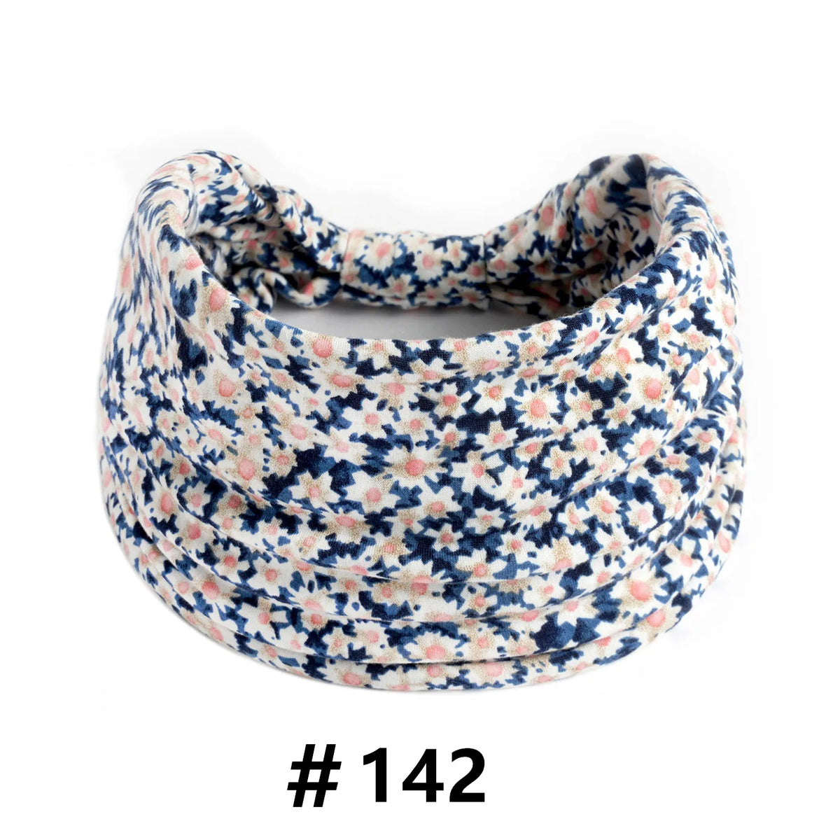 Boho Headbands for Women Cotton Wide Head Bands Stretch Hairband Non Slip Workout Yoga Running Turban Headwrap Hair Accessories