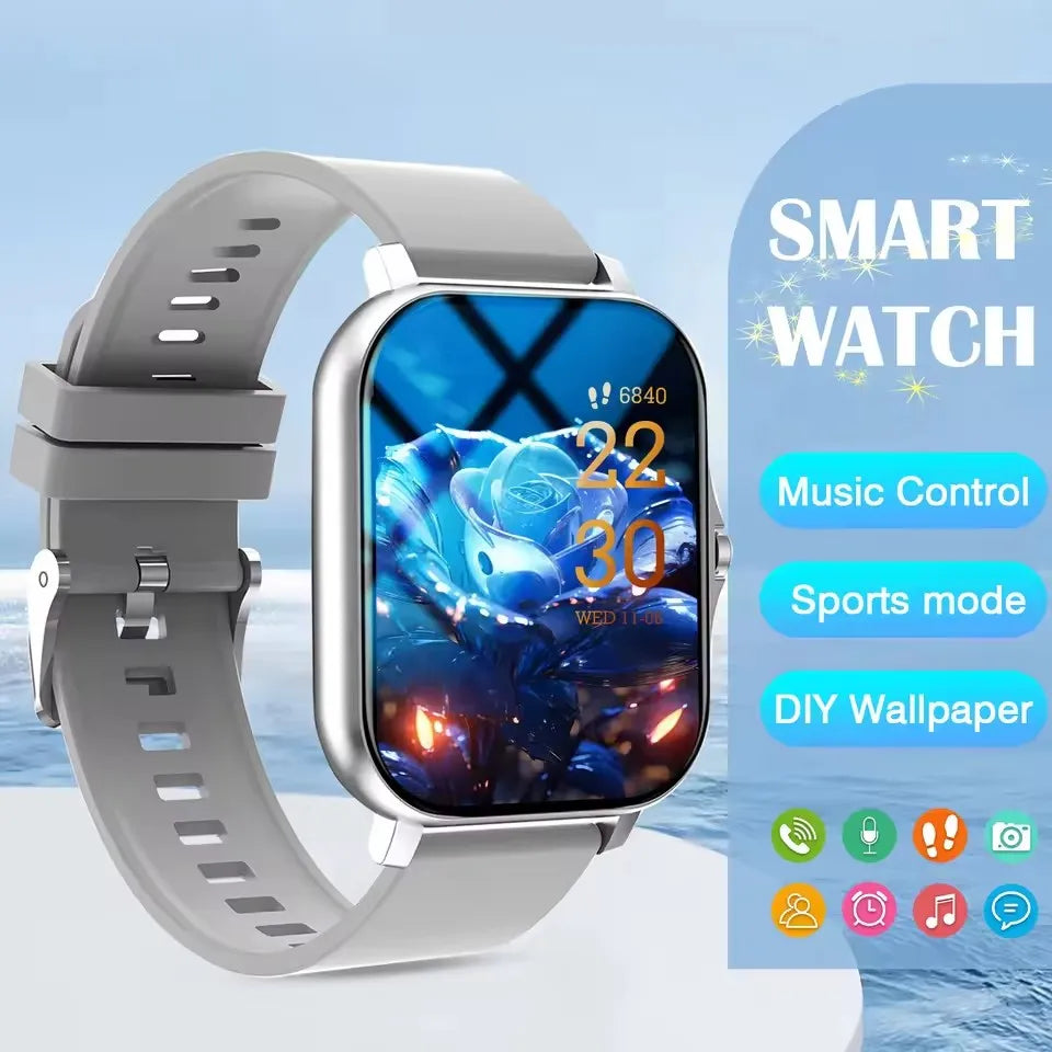 2026 New Multifunctional Smart Watch Men&Women Bluetooth Connected Phone Music Fitness Sports Bracelet Sleep Monitor Watch HT30