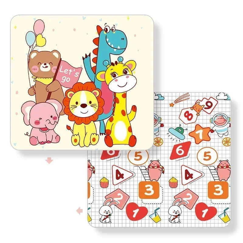 Non-Toxic Thicken 1/0.5cm Baby Play Mat Educational Children's Carpets in The Nursery Climbing Pad Kids Rug Activitys Games Toys