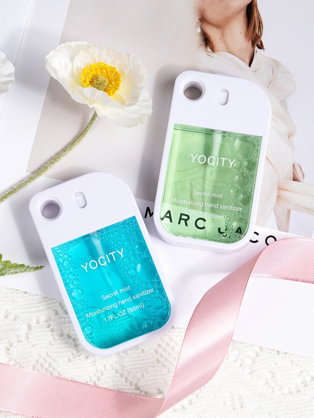 50ml Air Freshener Car Fragrance Spray Fresh Air Long-Lasting Fragrance Bathroom Hotel Valentine's Day Gifts Hand Sanitizer Bott