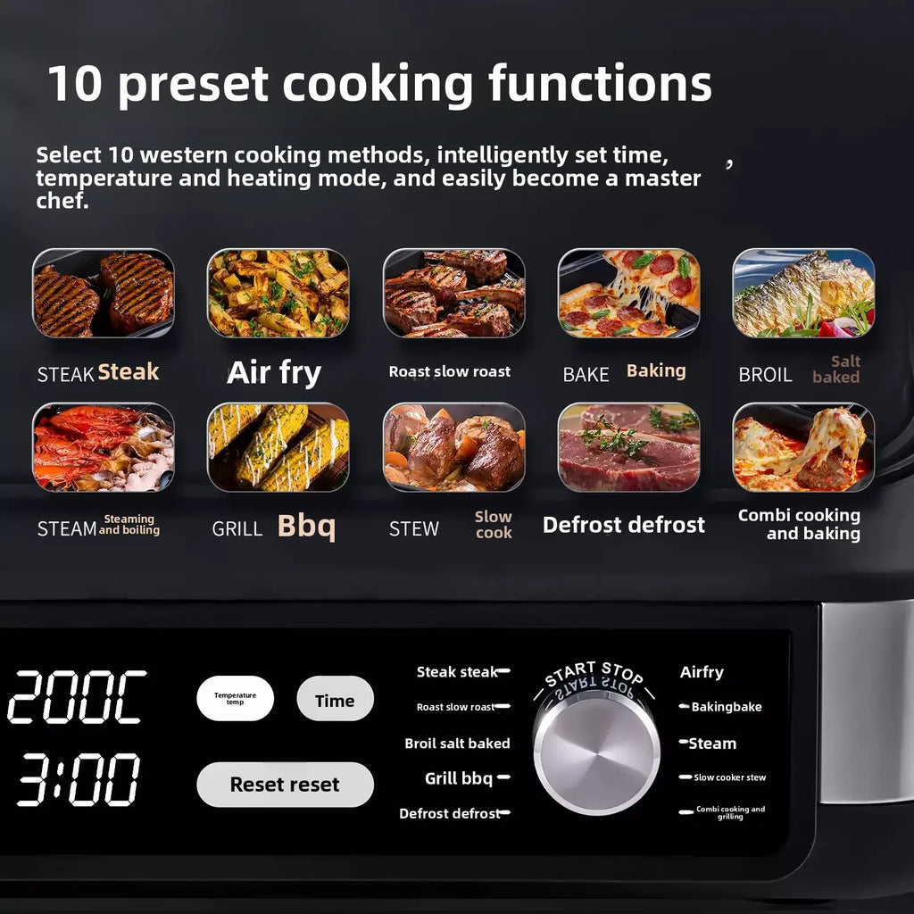 Steak machine - fully automatic steak griller - high-temperature oven - multi-functional cooking pot