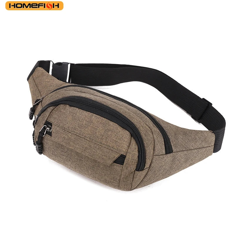 Mobile Waist Bag For Both Men And Women Multifunctional Large Capacity Anti Splash Business Wear‑resistant Construction Site