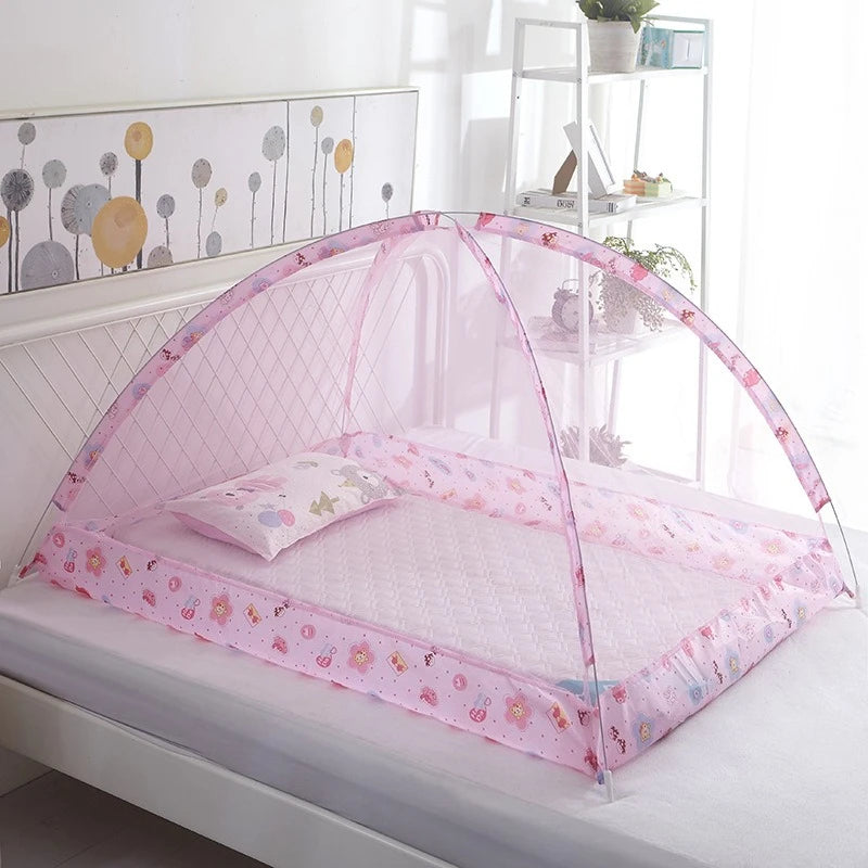 Foldable Children's Mosquito Net Baby Crib Mosquito Net Anti Mosquito Bites Crib Netting for Newborn Bedding Items