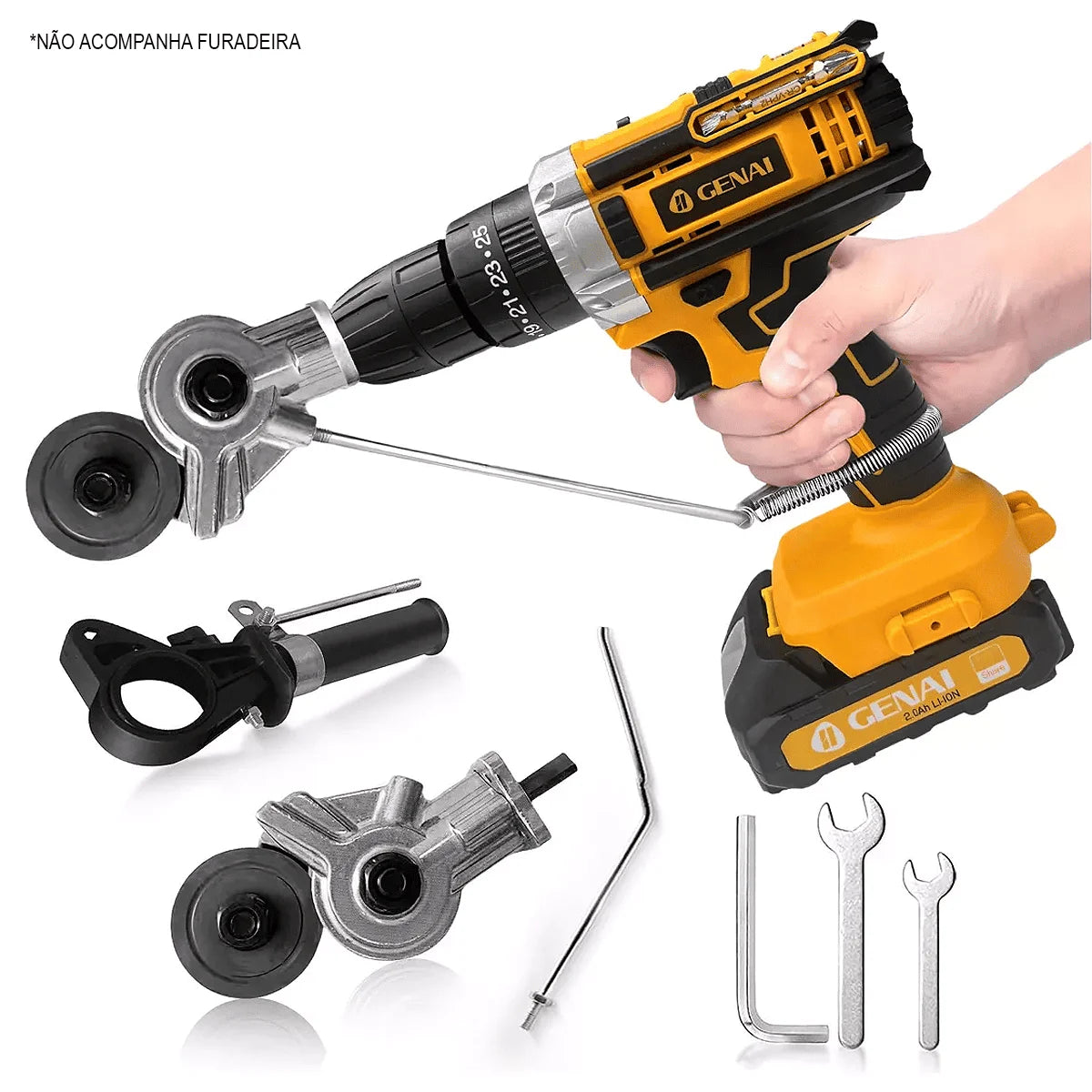 Electric Plate Cutter For Drill With Adapter