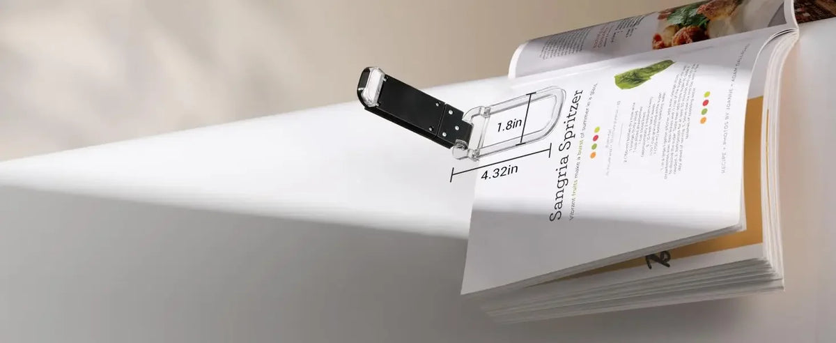 LED USB Rechargeable Book Light Reading Light Eye Protection Night Light Portable Clip Desk Light Bookmark Read Light Night Lamp