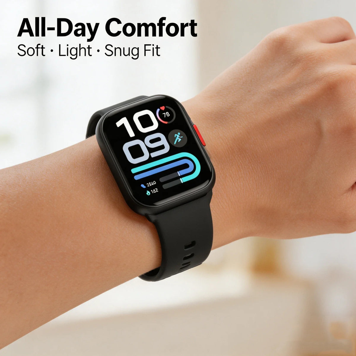 Silicone Strap For Redmi Watch 6 Lite 6Active 4 5 6 Smartwatch Sport Strap Wristband For Xiaomi 8-9-10 Pro Bracelet Accessories
