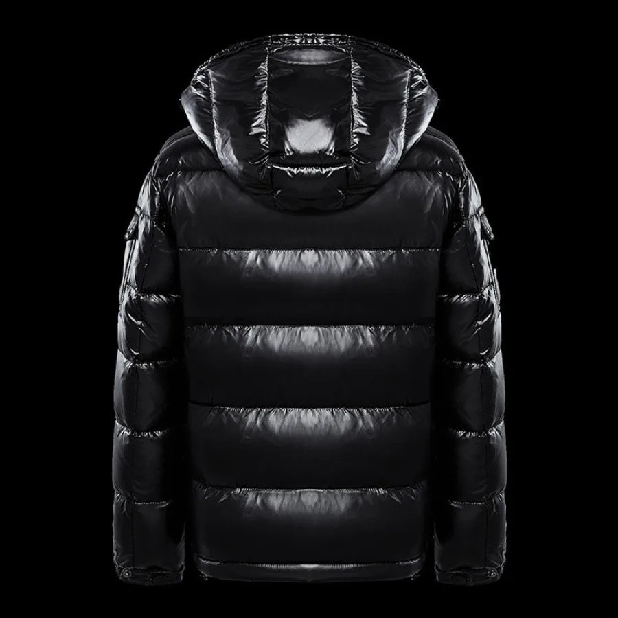2026 Fashion Waterproof Short Cotton Jackets Men's Black Lightweight Snow Parkas High Quality Glossy Parkas Winter Jackets Male