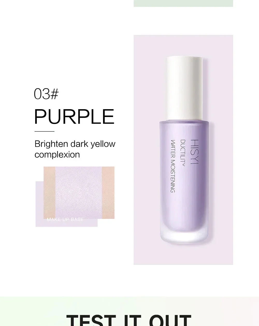 Makeup Primer Isolation Cream Moisturizing Modification Natural Even Skin Tone Long-lasting Concealer Refreshing and Docile