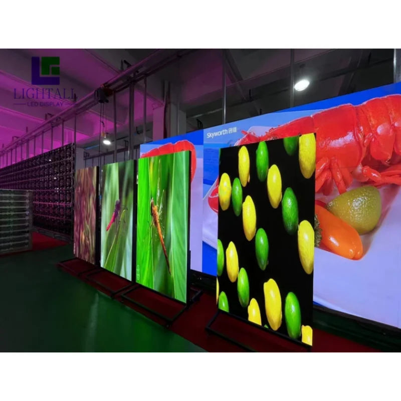 New Arrival Indoor Outdoor Capacitive  Stand Floor Advertising Poster Screen Full Color Digital LED Display Screen