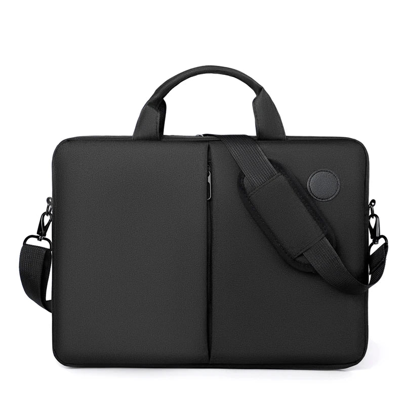 1pc Men's Business Commuter Laptop Bag 15.6-inch Lightweight Men's Laptop Briefcase Men's Commuter Shoulder Bag