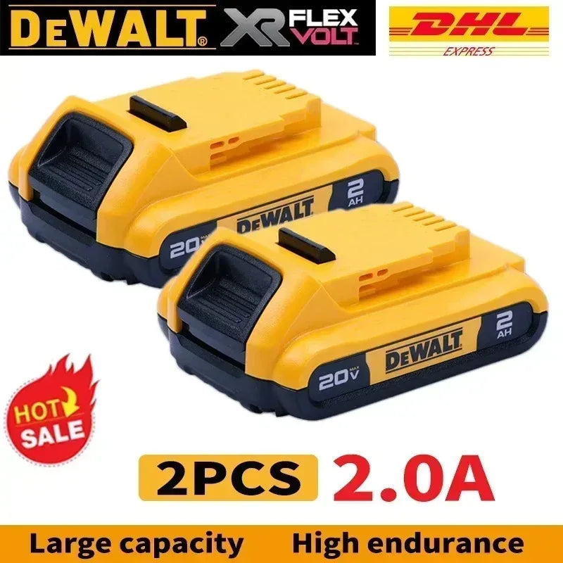 Original for DEWALT 20V/60V battery DCB606 DCB609 DCB182 DCB205 DCB206 DCB209 power tool 18V battery 6Ah 9Ah battery.