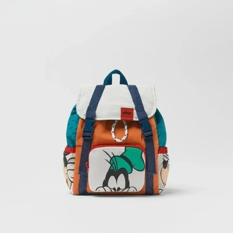 Cartoon Fashionable and Casual Women's Backpack Cute Cow Print Backpack Soft and Durable Fabric Backpack Suitable for Daily Use