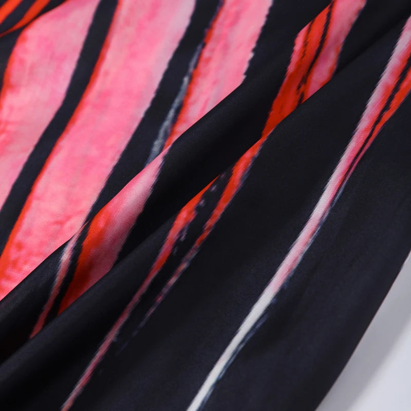 Printed Batwing Sleeve Halter Party Dress Women's Sexy Backless Full Sleeved Maxi Dresses 2026 Autumn Lady Evening Gown