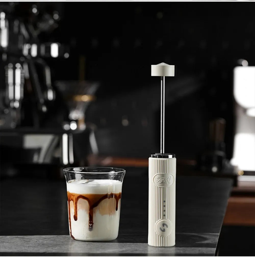 Wireless Electric Mini Milk Frother Coffee Whisk Portable Egg Beater Blender Kitchen Cooking Stirrer Cappuccino Coffee Maker